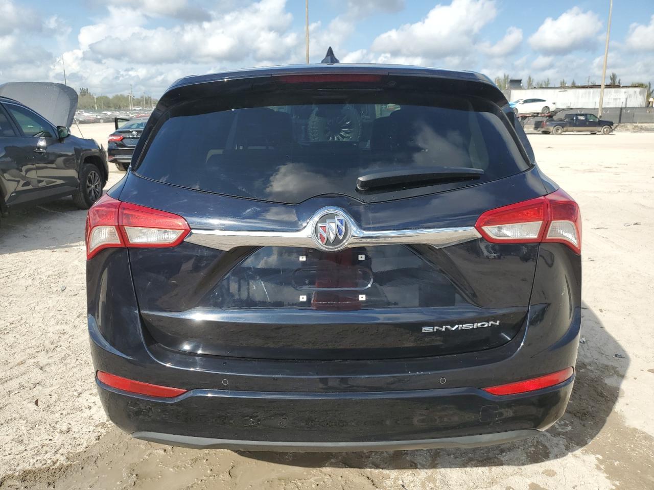2020 Buick Envision VIN LRBFXBSA7LD112037 Copart auction photo, front end / mechanical damage thumbnail 6