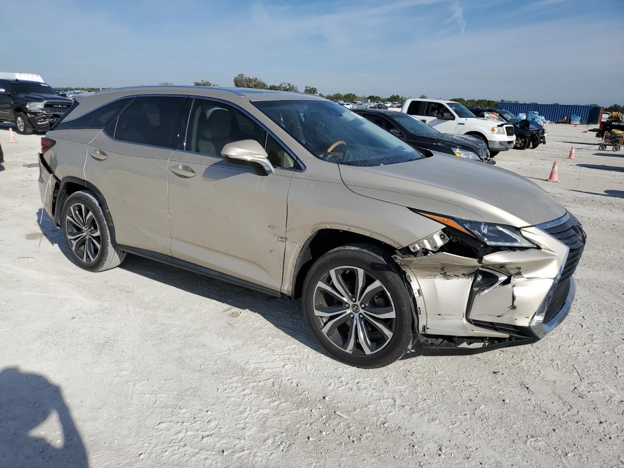 2018 Lexus RX VIN JTJGZKCA3J2005247 Copart auction photo, rear end / front end damage thumbnail 4