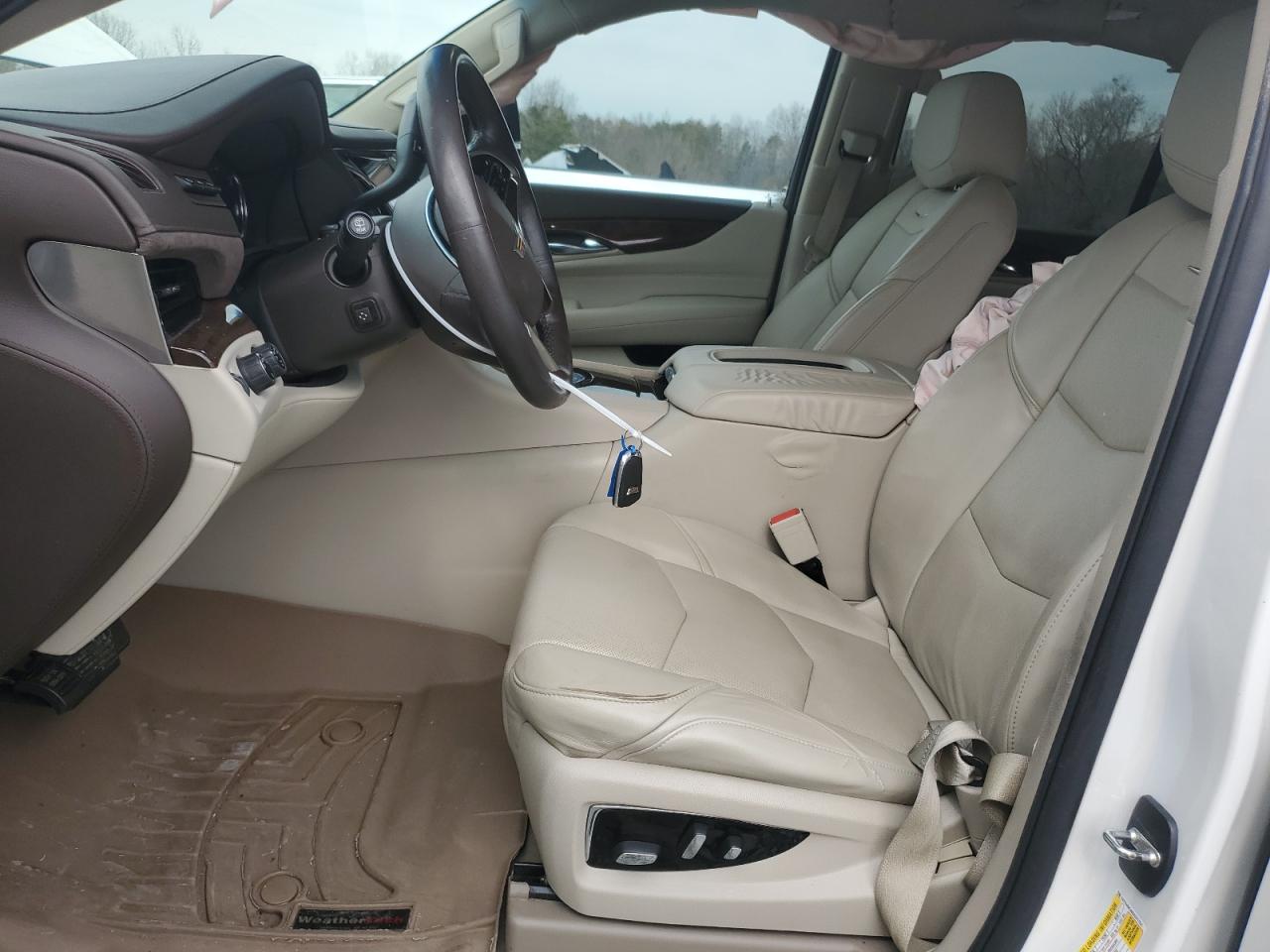2016 Cadillac Escalade VIN 1GYS4BKJ6GR317151 Copart auction photo, side damage thumbnail 7
