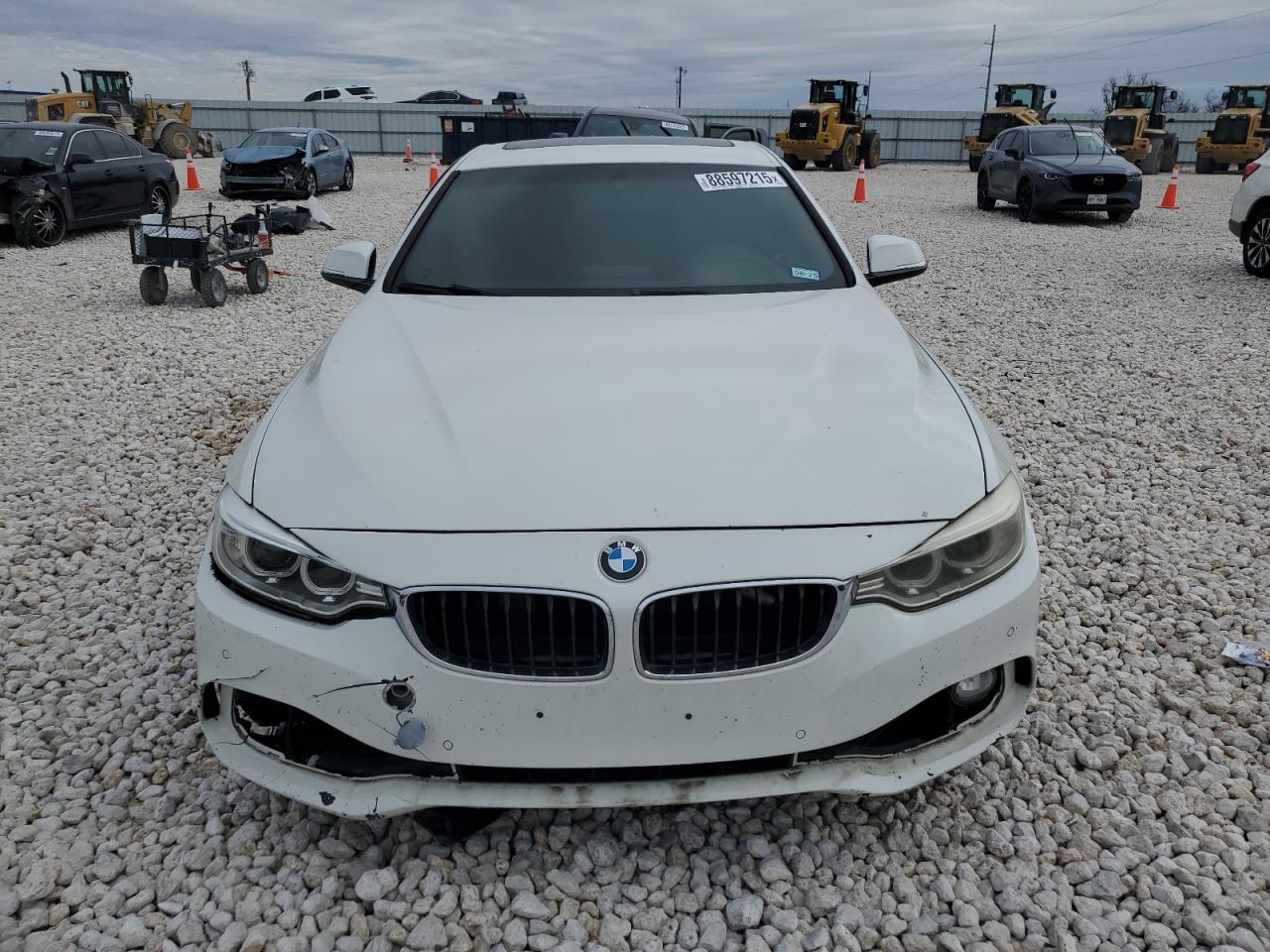 2017 BMW 4er VIN WBA4R7C37HK896333 Copart auction photo, all over damage thumbnail 5