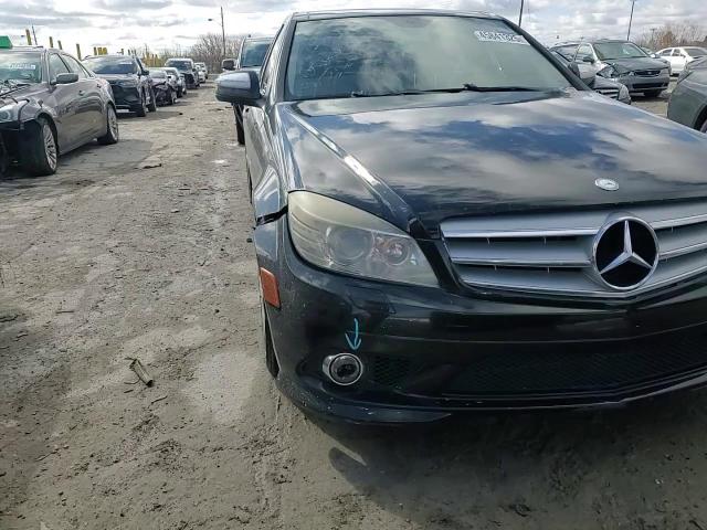 2009 Mercedes-Benz C-klasse VIN WDDGF81X19R074565 Copart auction photo, front end / minor dent/scratches damage thumbnail 11