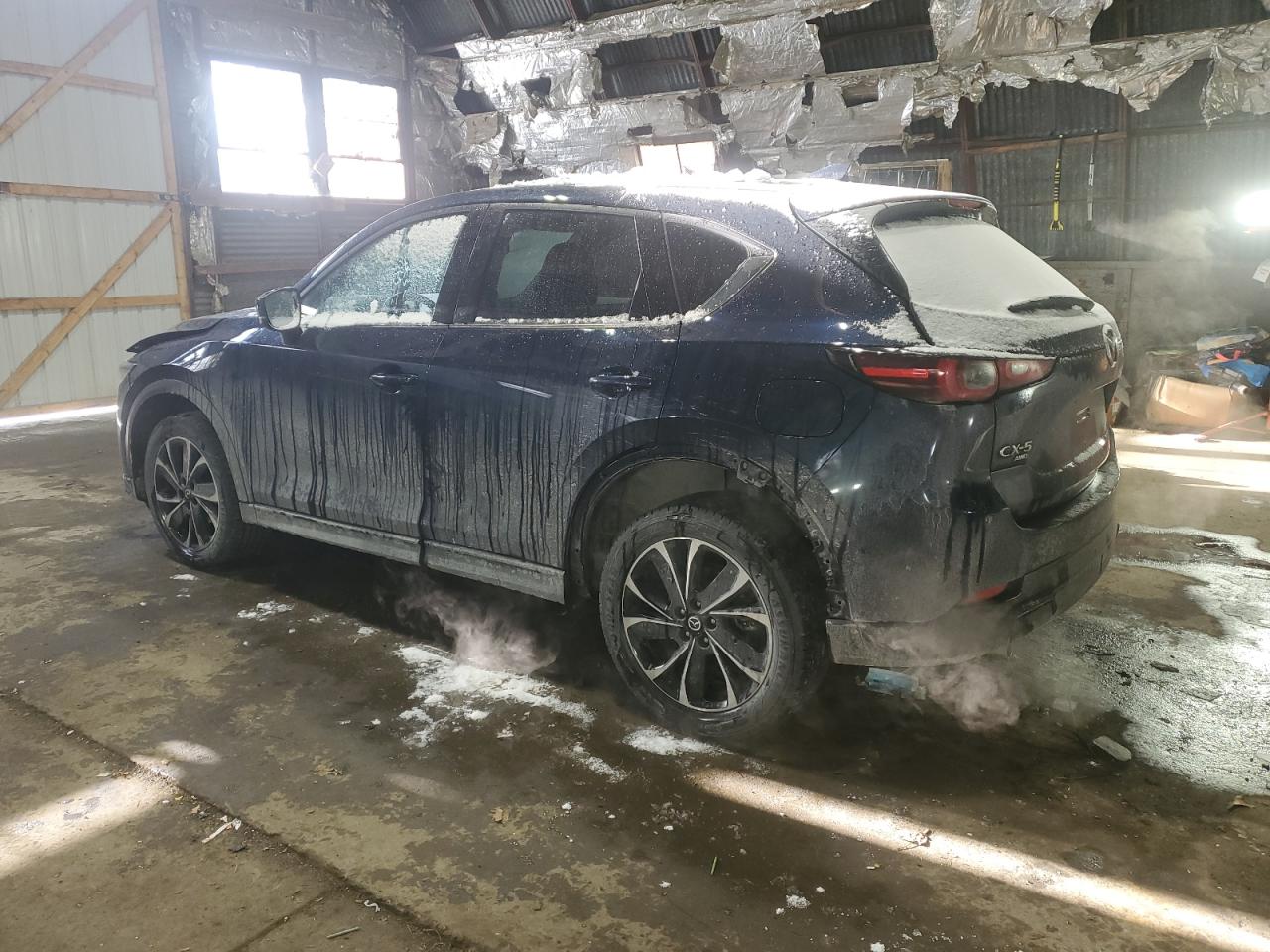 2023 Mazda CX-5 VIN JM3KFBEM9P0159051 Copart auction photo, front end damage thumbnail 2