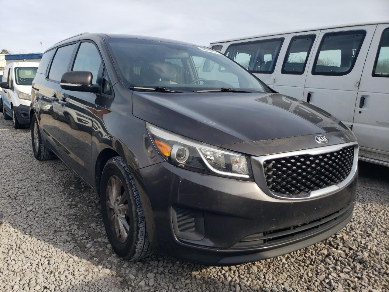 2016 KIA Sedona VIN KNDMB5C1XG6085868 Copart auction photo, minor dent/scratches damage thumbnail 4