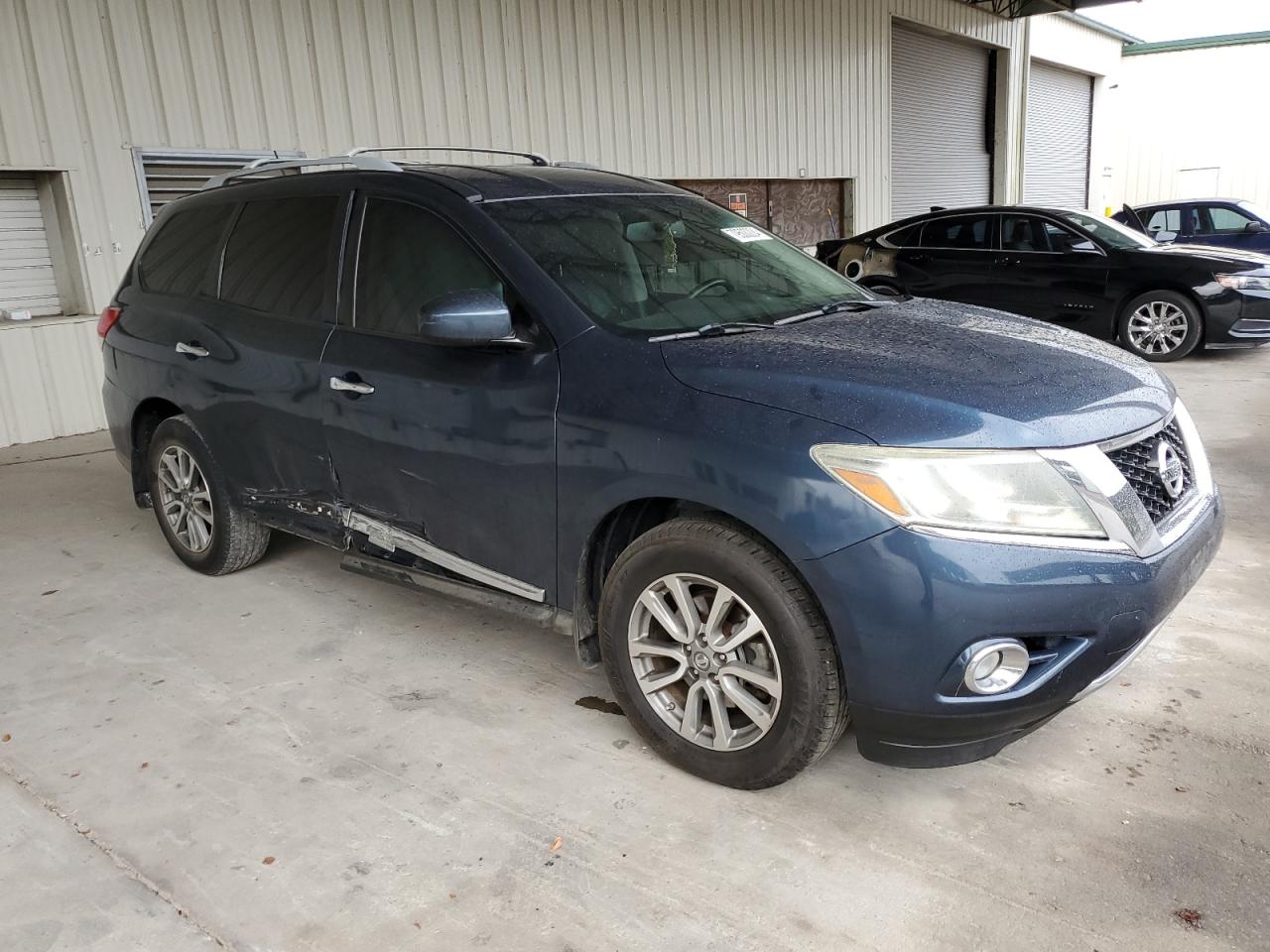 2013 Nissan Pathfinder VIN 5N1AR2MN3DC684313 Copart auction photo, side damage thumbnail 4