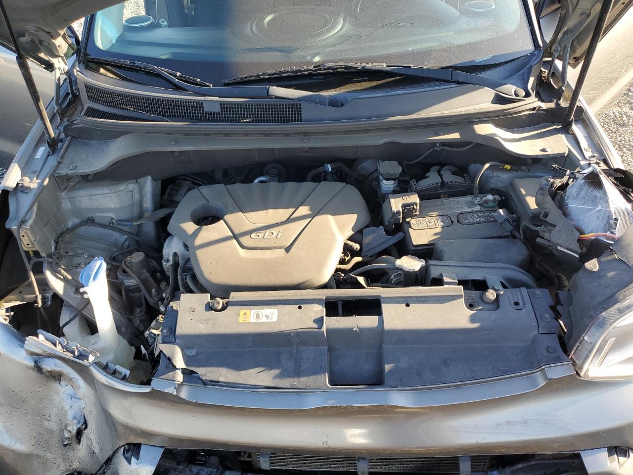 2016 KIA Soul VIN KNDJN2A28G7333730 Copart auction photo, front end damage thumbnail 13