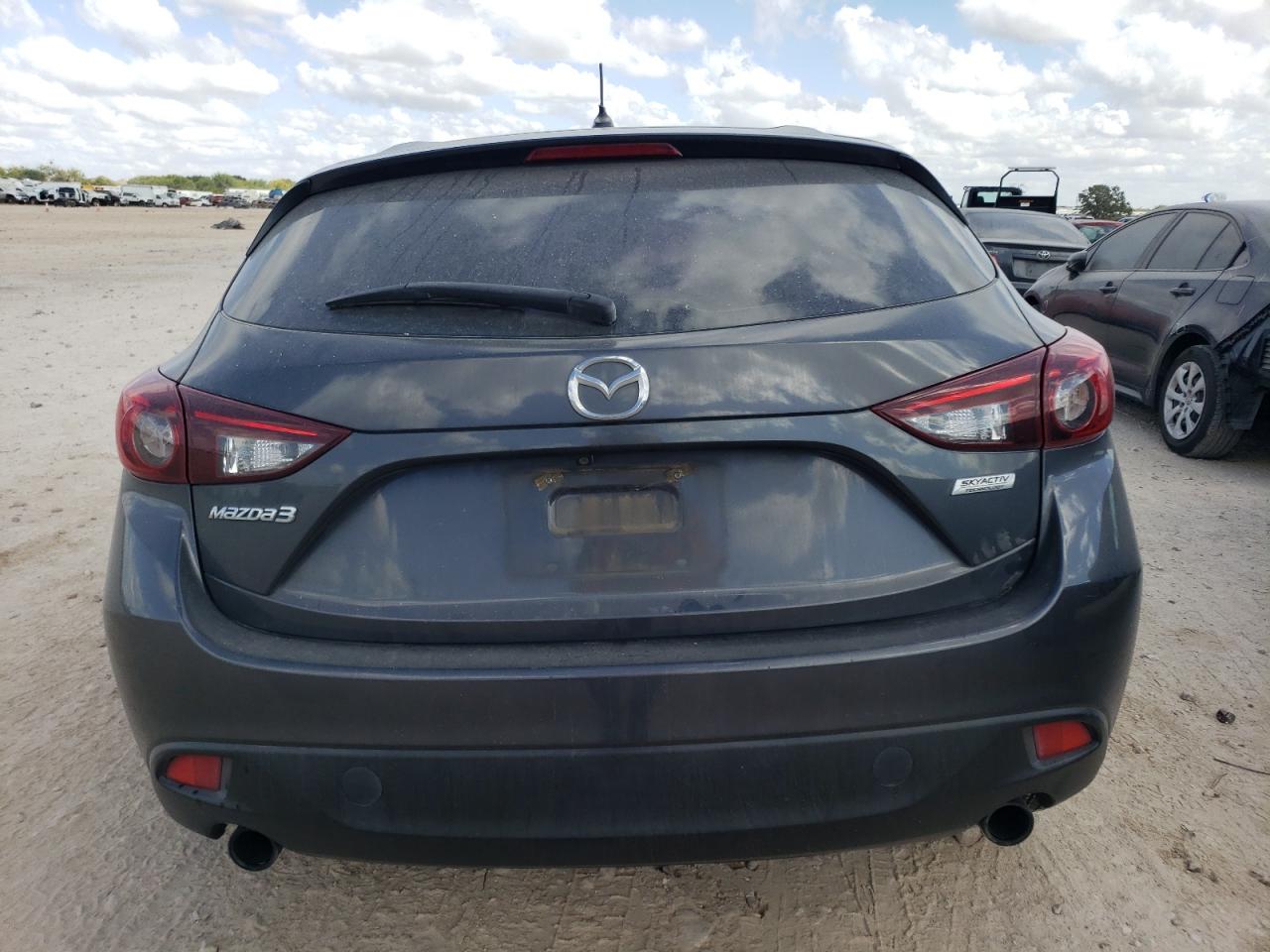2016 Mazda 3 VIN JM1BM1L76G1325381 Copart auction photo, all over / undercarriage damage thumbnail 6