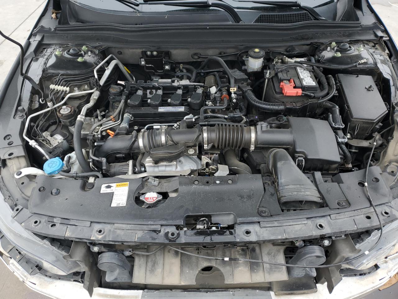 2020 Honda Accord VIN 1HGCV1F36LA000137 Copart auction photo, front end damage thumbnail 11