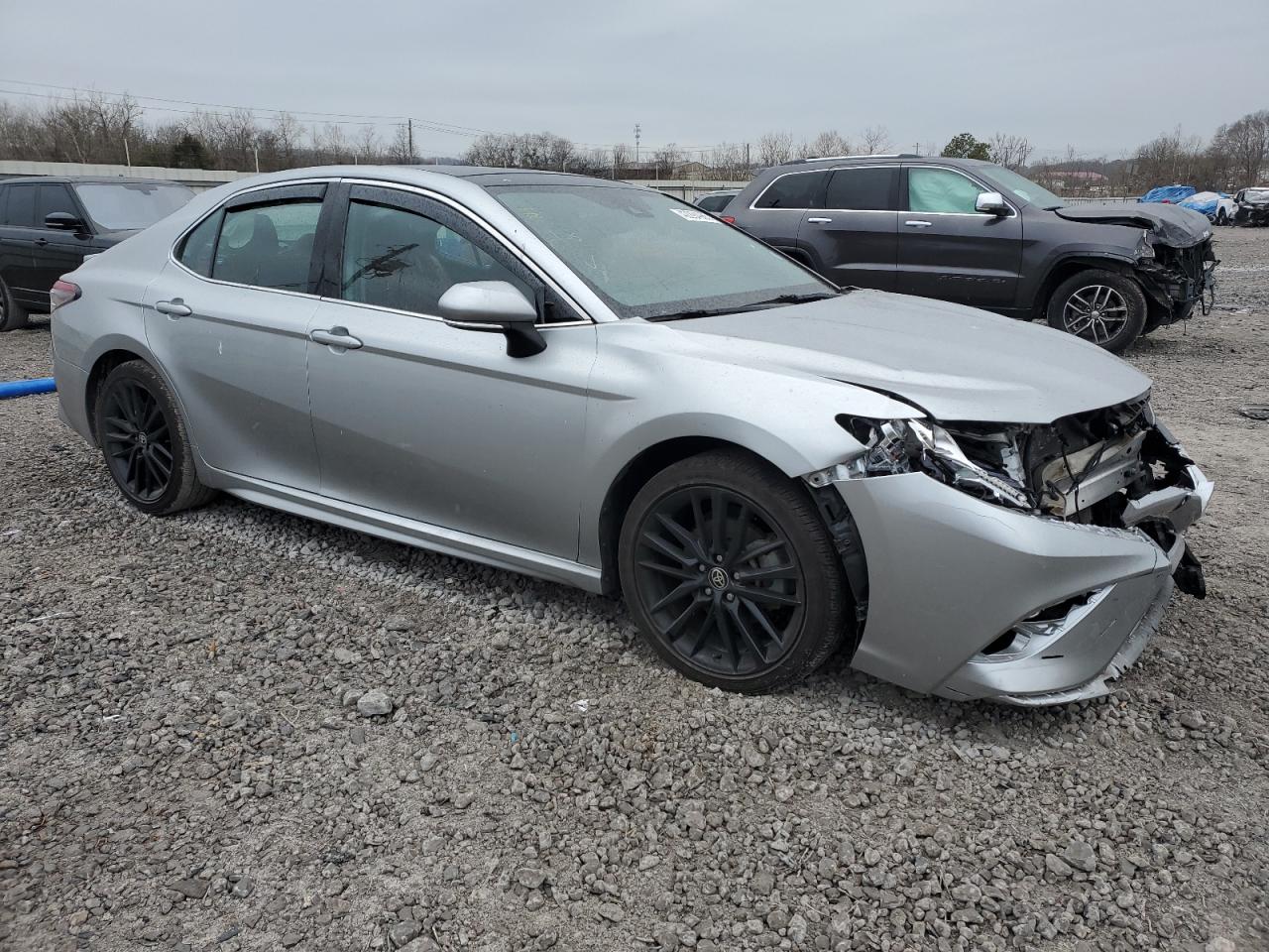 2021 Toyota Camry VIN 4T1K61AKXMU437396 Copart auction photo, front end damage thumbnail 4