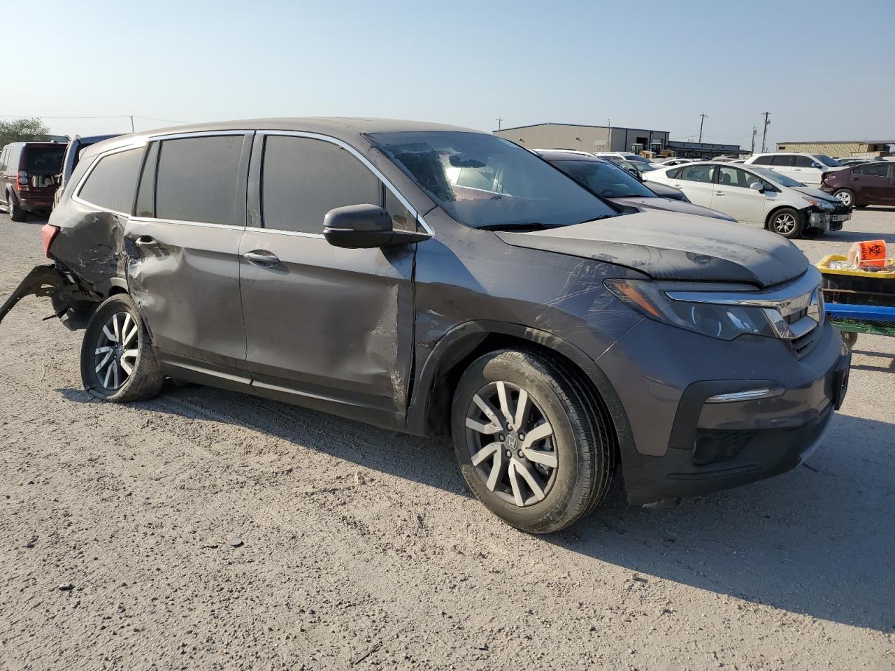 2022 Honda Pilot VIN 5FNYF5H50NB036309 Copart auction photo, all over damage thumbnail 4