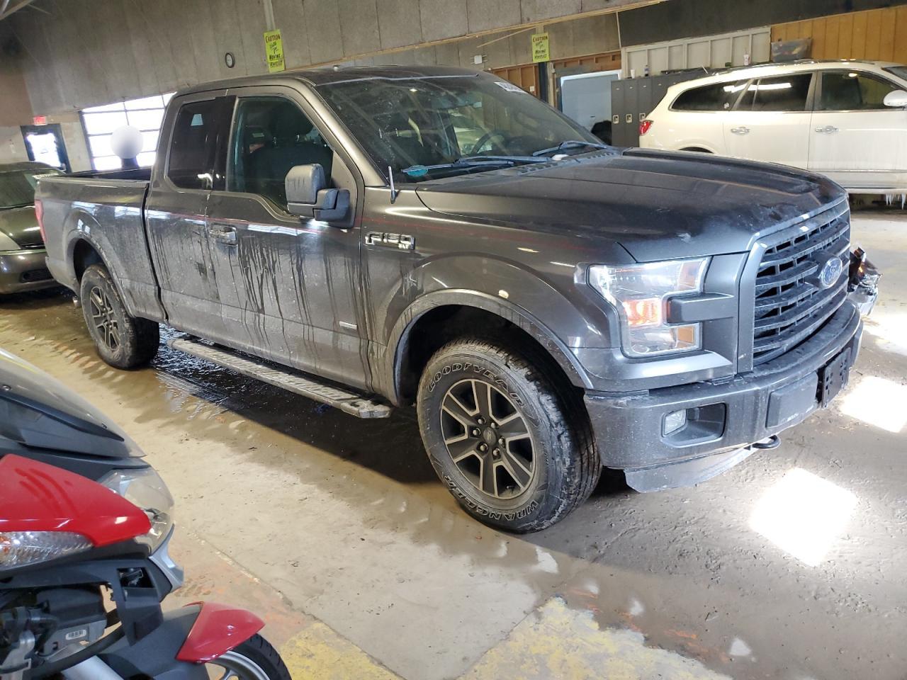 2015 Ford F-150 VIN 1FTEX1EP1FFA78774 Copart auction photo, front end / rear end damage thumbnail 4
