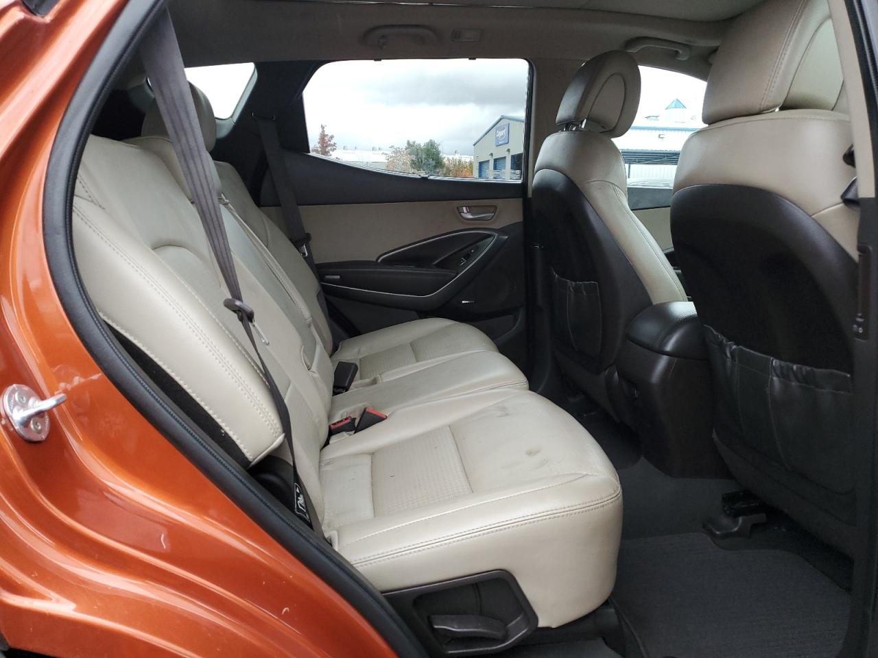 2014 Hyundai Santa Fe VIN 5XYZU3LB8EG190092 Copart auction photo, front end damage thumbnail 11
