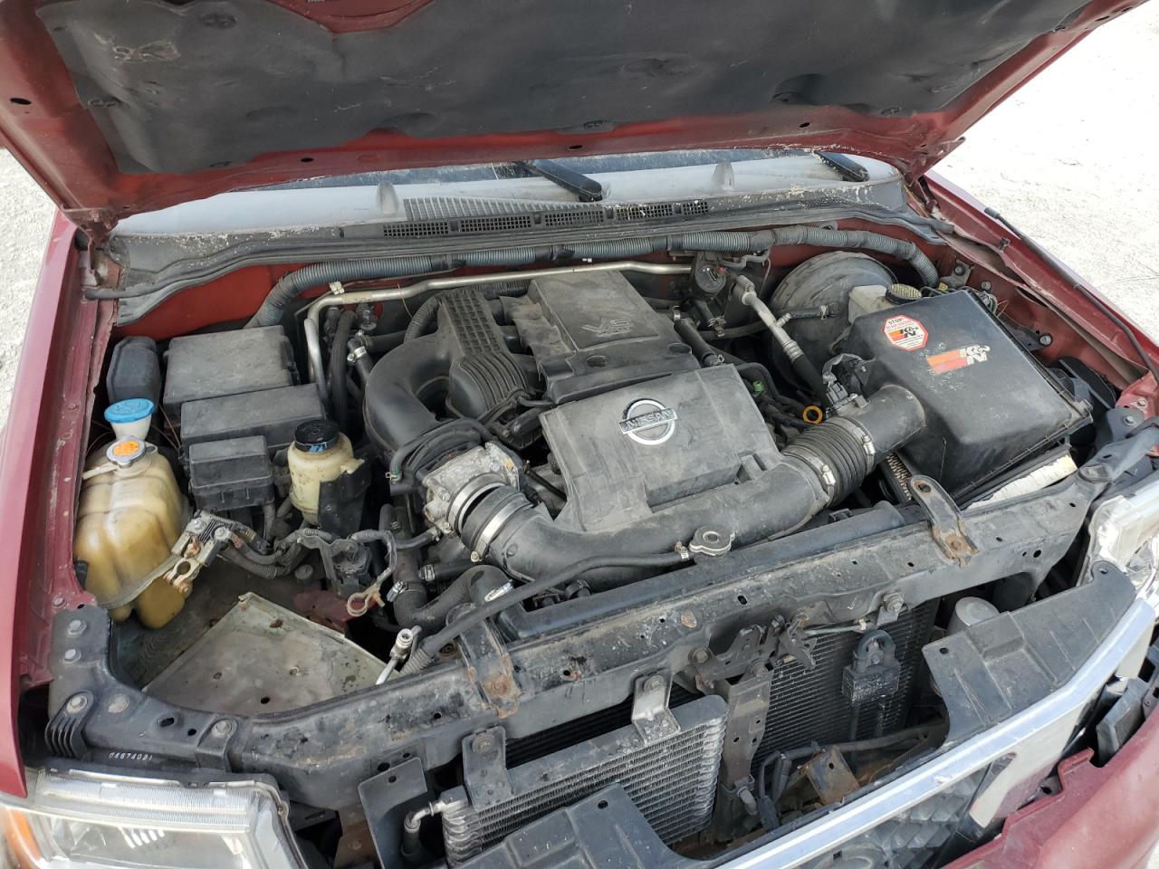 2007 Nissan Pathfinder VIN 5N1AR18W07C621171 Copart auction photo, front end / rear end damage thumbnail 14