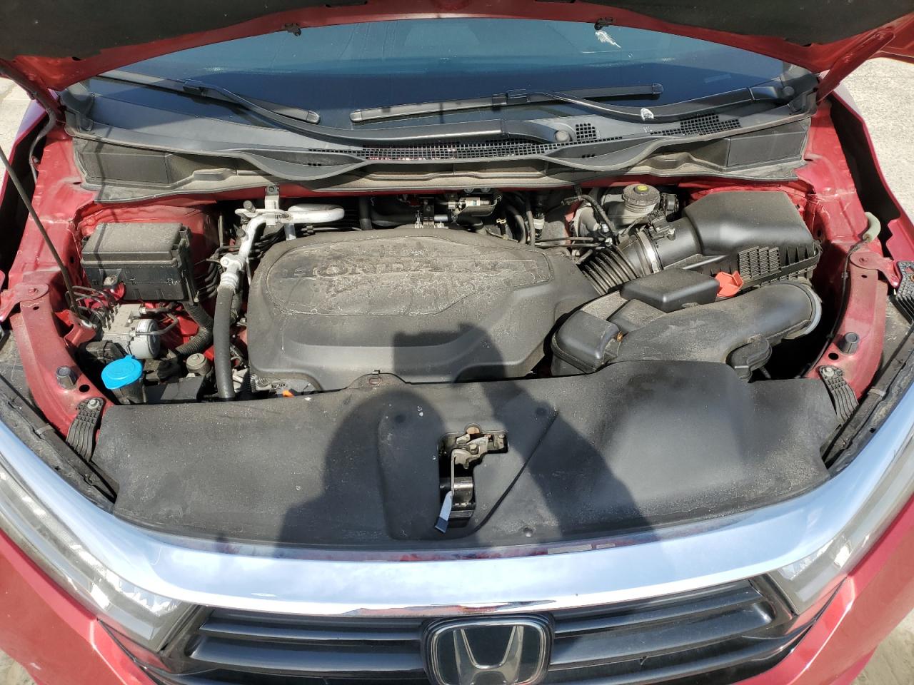 2021 Honda Odyssey VIN 5FNRL6H52MB045045 Copart auction photo, undercarriage / minor dent/scratches damage thumbnail 12