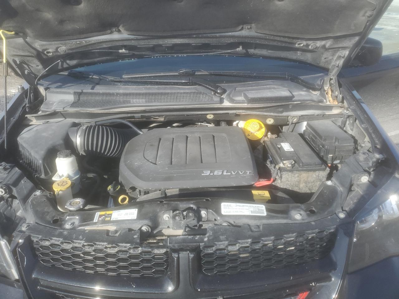 2017 Dodge Caravan VIN 2C4RDGEG6HR783949 Copart auction photo, front end damage thumbnail 12