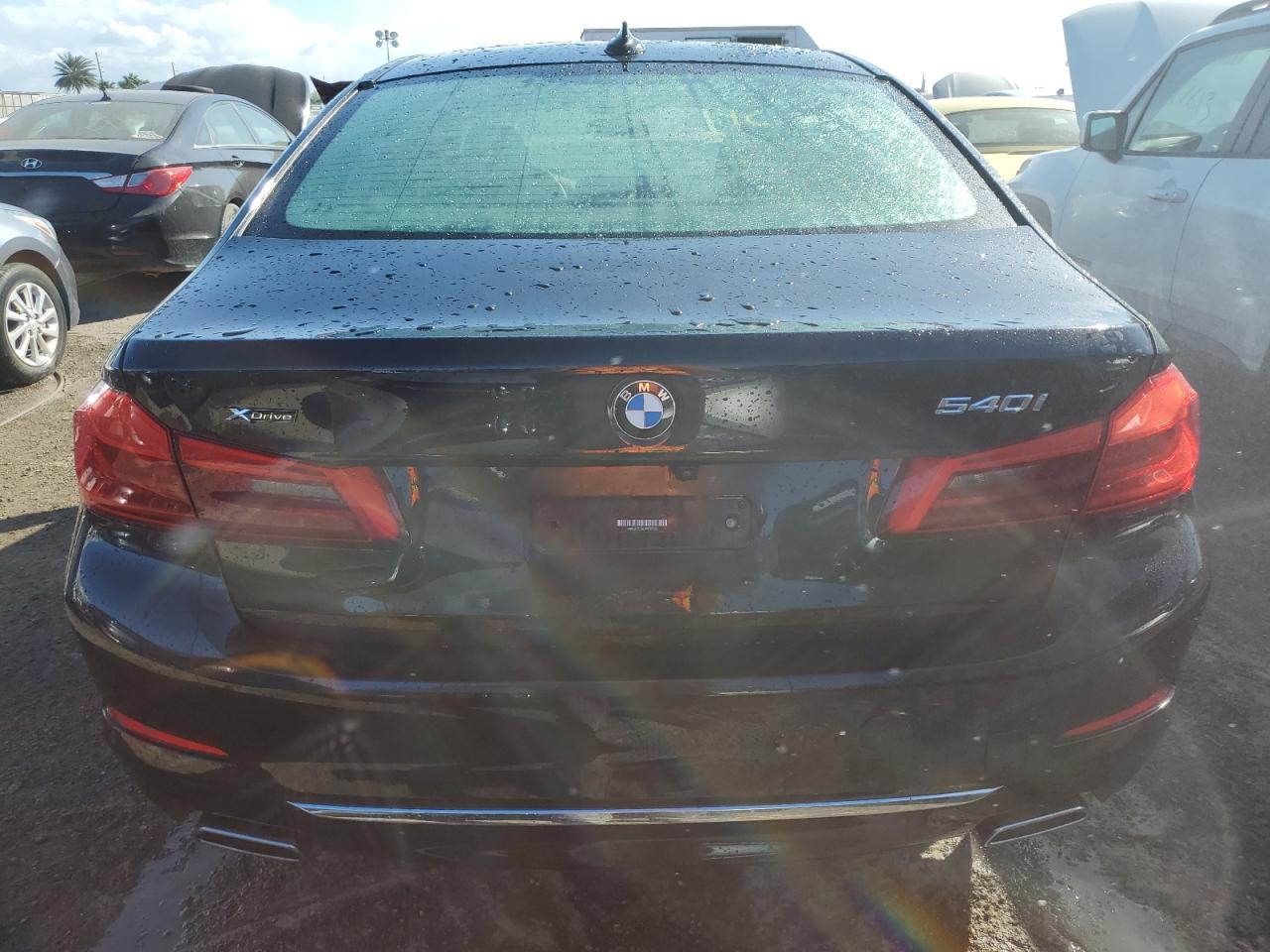 2018 BMW 5er VIN WBAJE7C54JWC55769 Copart auction photo, water/flood damage thumbnail 6