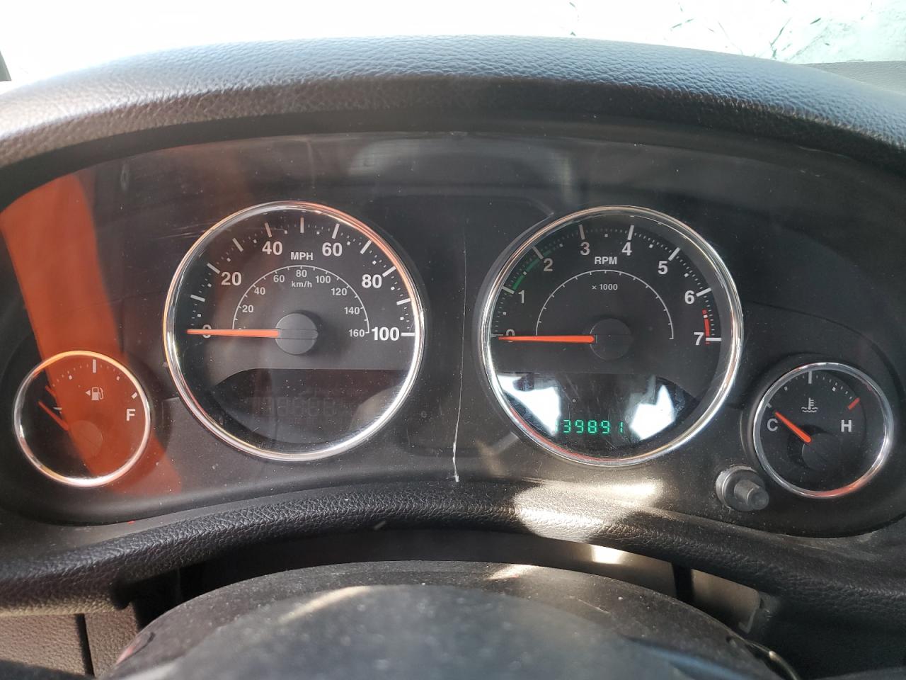 2012 Jeep Wrangler VIN 1C4BJWEG1CL173401 Copart auction photo, all over damage thumbnail 9