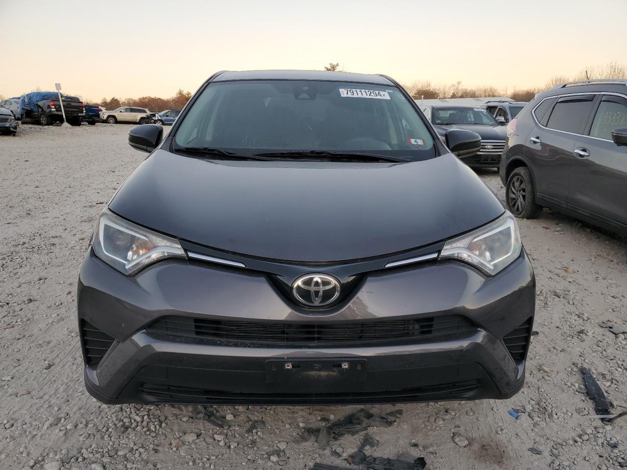 2017 Toyota RAV 4 VIN 2T3BFREV5HW693820 Copart auction photo, rear end / side damage thumbnail 5
