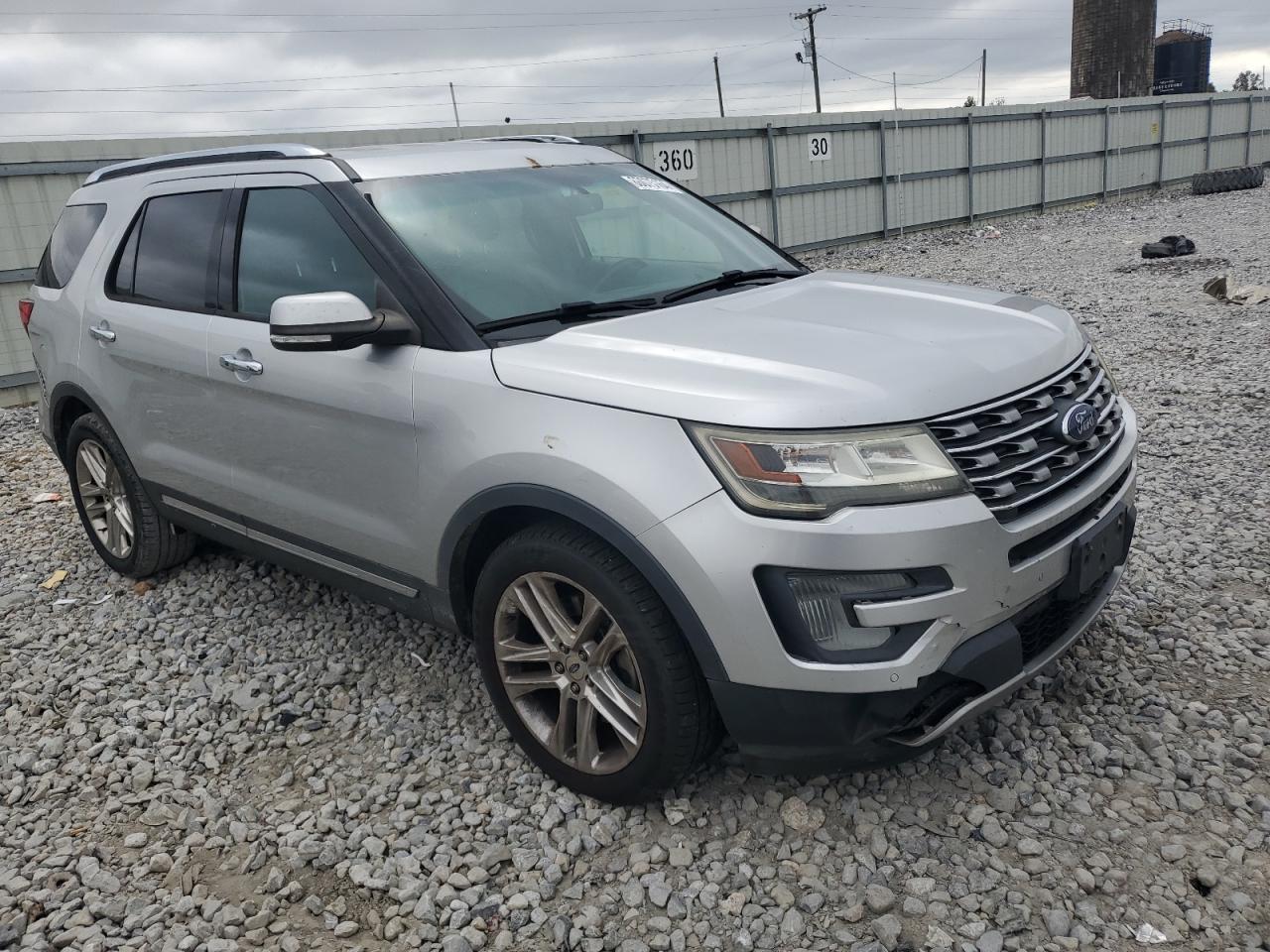 2017 Ford Explorer VIN 1FM5K7FH4HGB86856 Copart auction photo, rear end damage thumbnail 4
