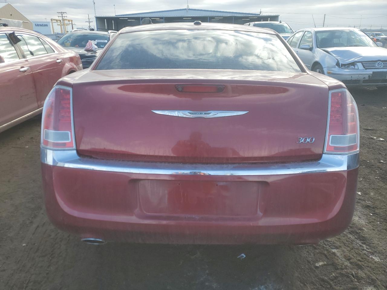 2014 Chrysler 300 VIN 2C3CCAAG5EH157567 Copart auction photo, front end / side damage thumbnail 6