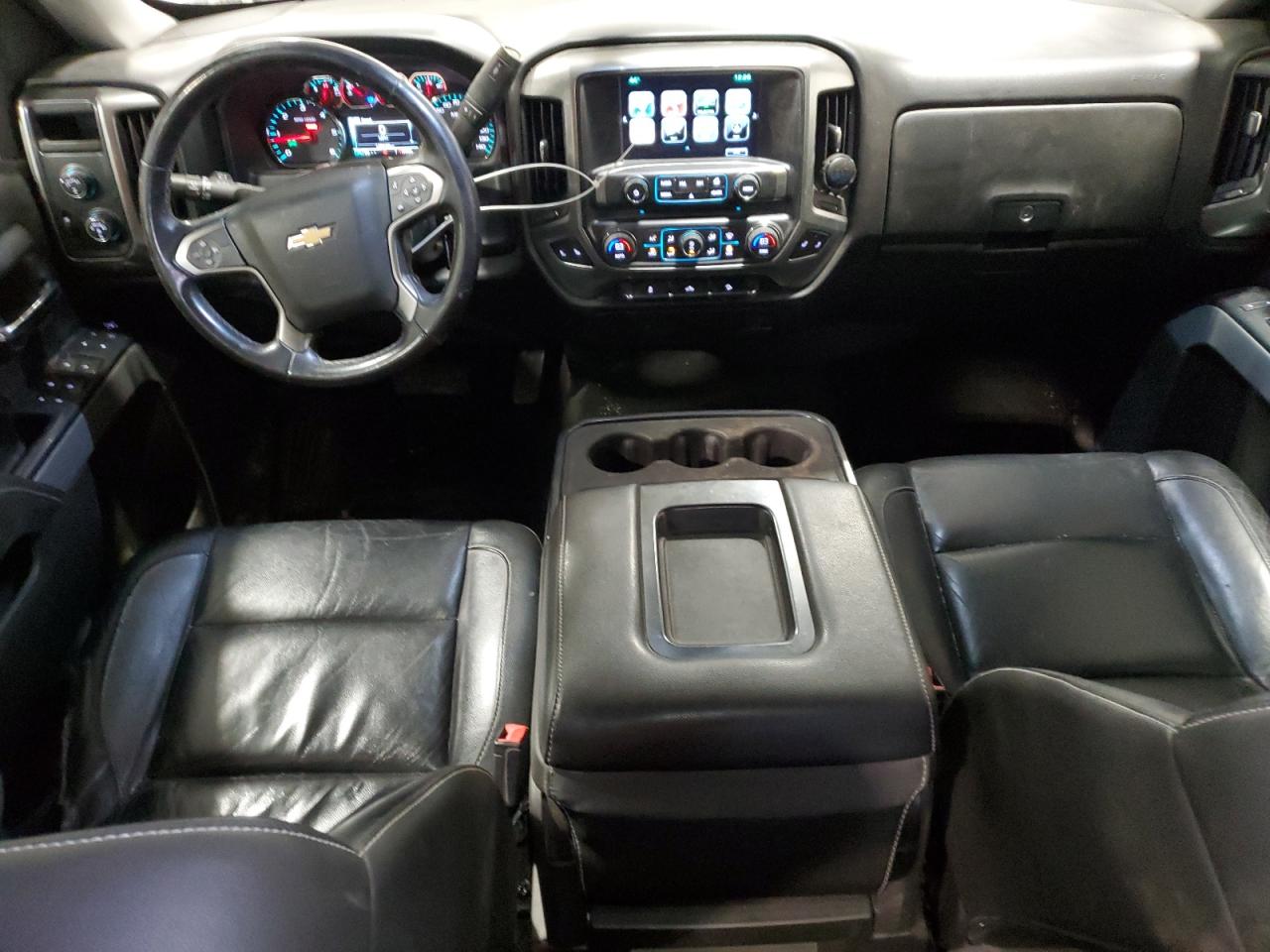 2017 Chevrolet Silverado VIN 3GCUKREC4HG155547 Copart auction photo, front end damage thumbnail 8