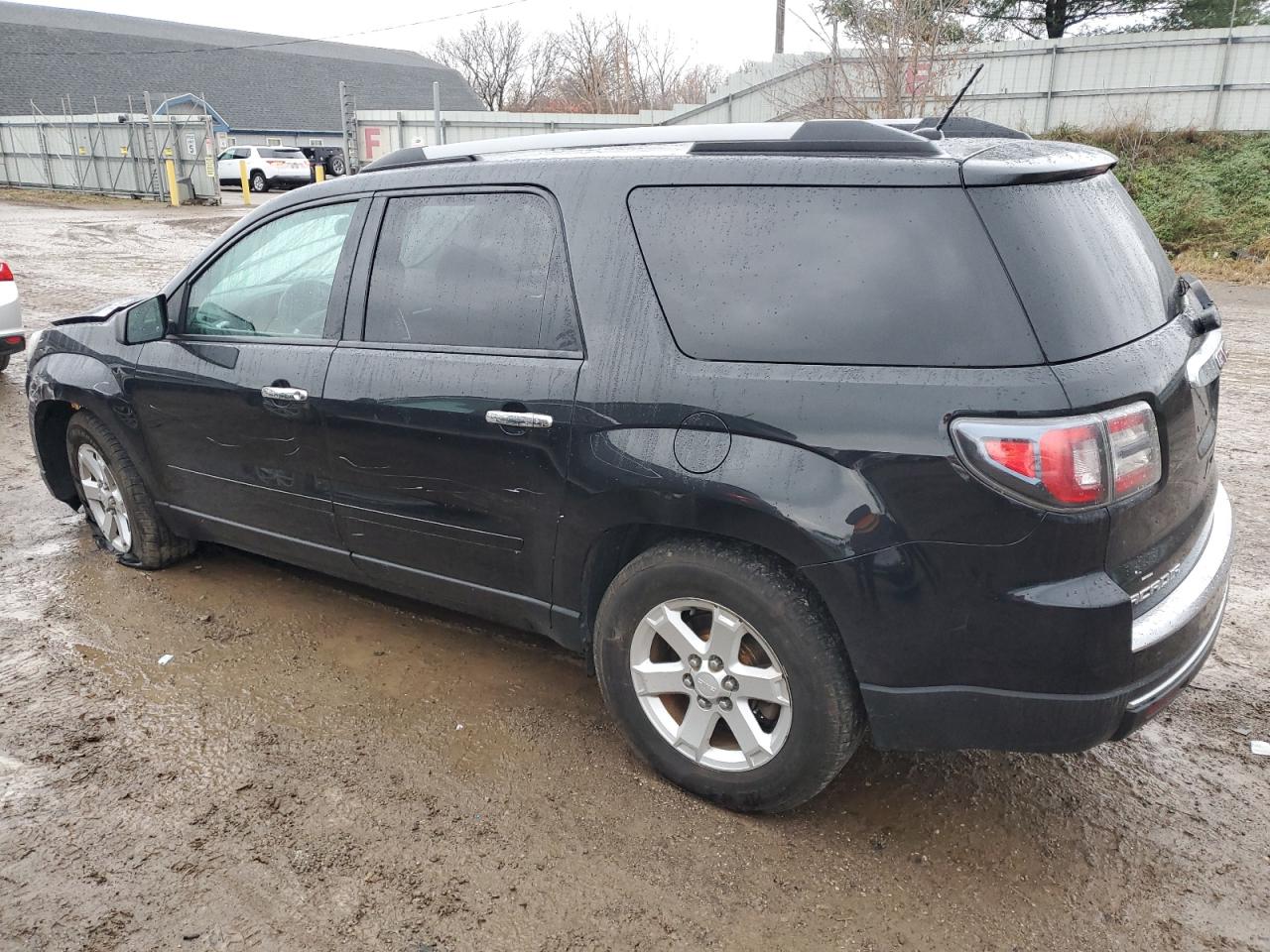 2015 GMC Acadia VIN 1GKKRNED0FJ103045 Copart auction photo, front end / side damage thumbnail 2