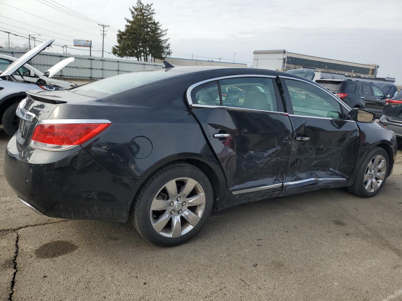 2012 Buick LaCrosse VIN 1G4GF5E30CF158932 Copart auction photo, side damage thumbnail 3