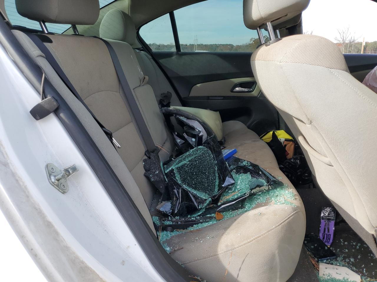 2013 Chevrolet Cruze VIN 1G1PC5SB7D7202857 Copart auction photo, all over / undercarriage damage thumbnail 11