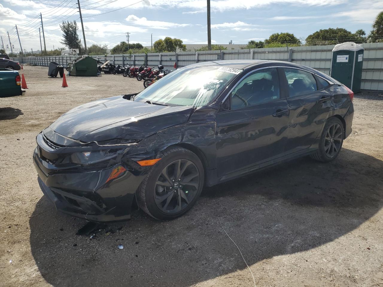 2019 Honda Civic VIN 2HGFC2F83KH560993