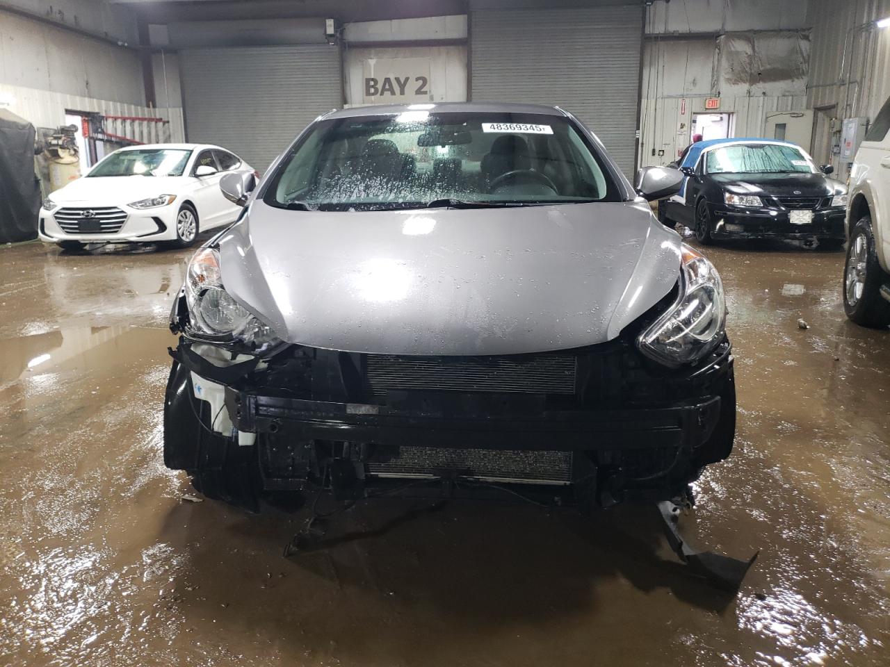 2013 Hyundai Elantra VIN 5NPDH4AE9DH159944 Copart auction photo, front end / minor dent/scratches damage thumbnail 5