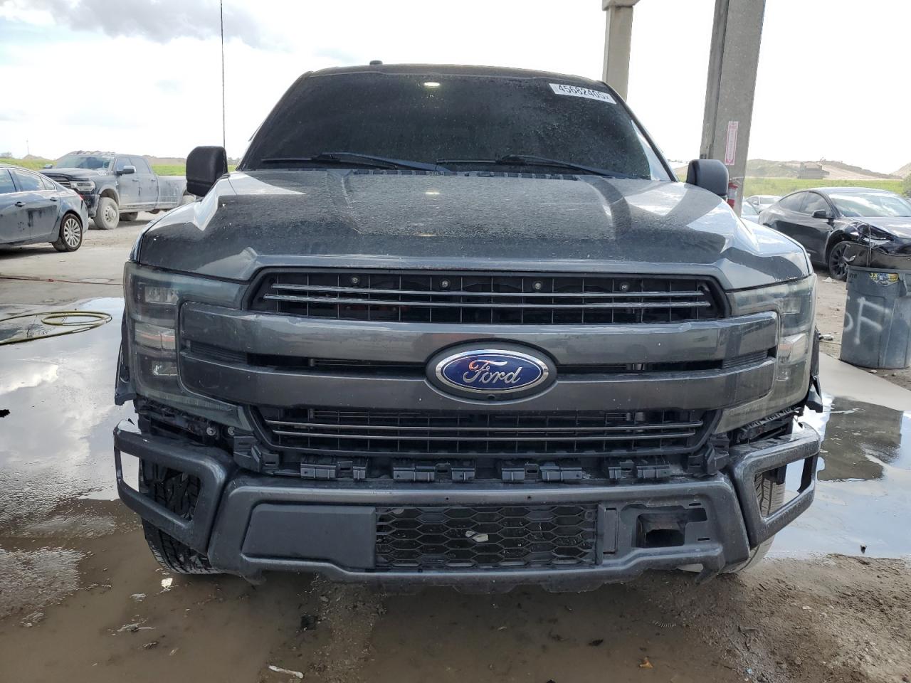 2018 Ford F-150 VIN 1FTEW1C50JKF19590 Copart auction photo, front end / stripped damage thumbnail 5