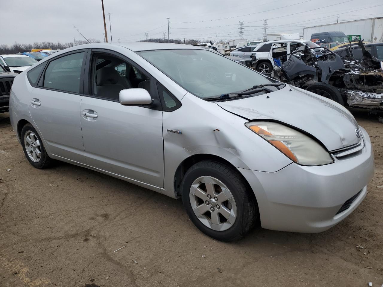 2009 Toyota Prius VIN JTDKB20U197823641 Copart auction photo, front end / rear end damage thumbnail 4