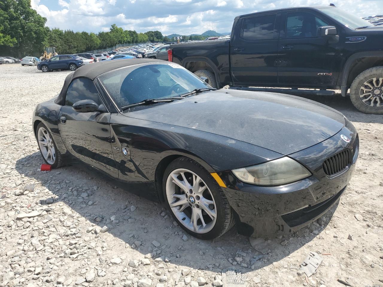 2008 BMW Z4 VIN 4USBU33578LW61373 Copart auction photo, minor dent/scratches damage thumbnail 4