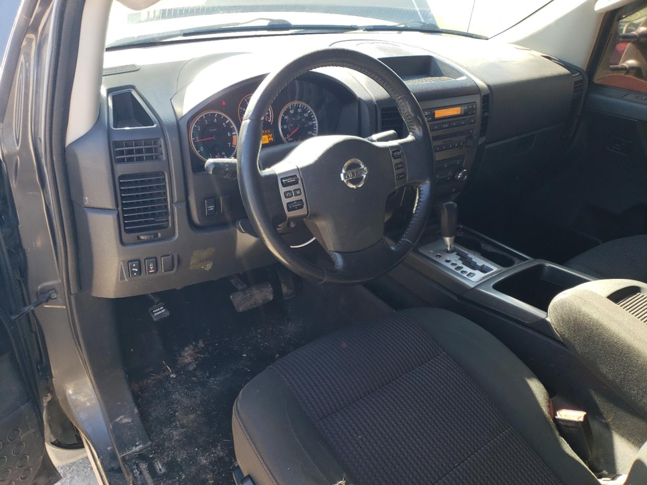 2010 Nissan Titan VIN 1N6AA0EC5AN307217 Copart auction photo, front end / all over damage thumbnail 8