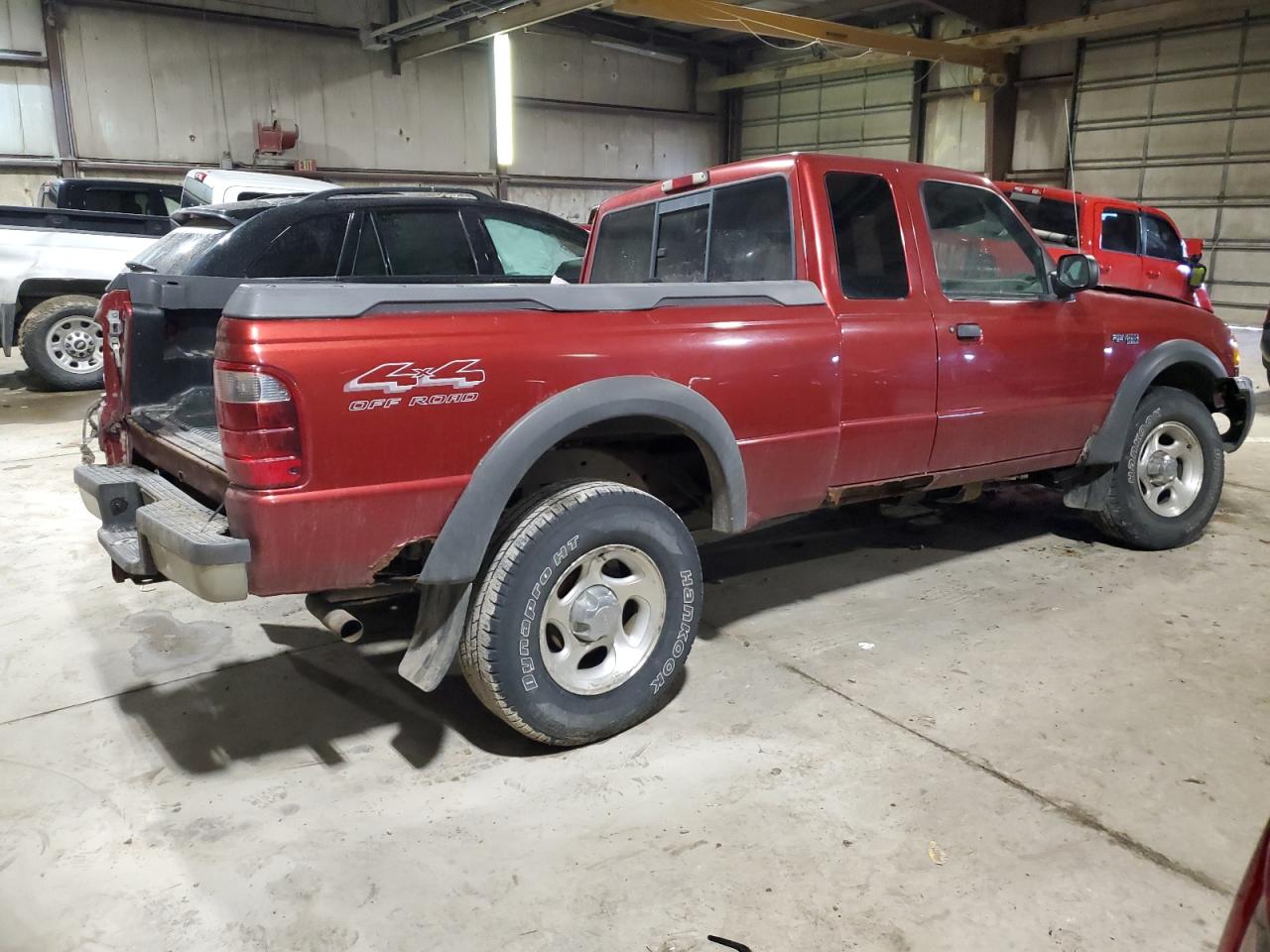 2001 Ford Ranger VIN 1FTZR15E11PB75101 Copart auction photo, all over / undercarriage damage thumbnail 3