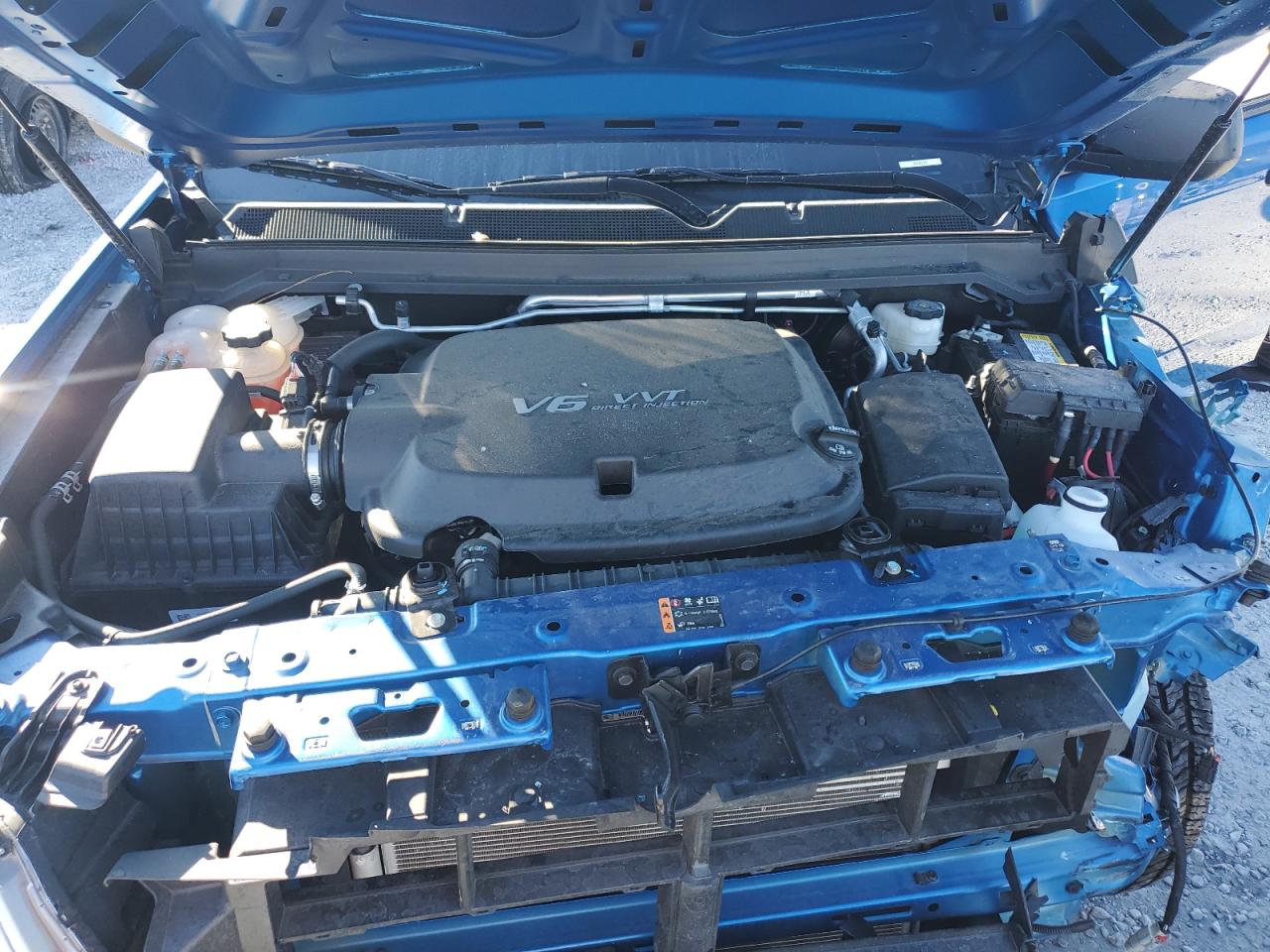 2022 Chevrolet Colorado VIN 1GCGSBEN5N1330663 Copart auction photo, front end / side damage thumbnail 11