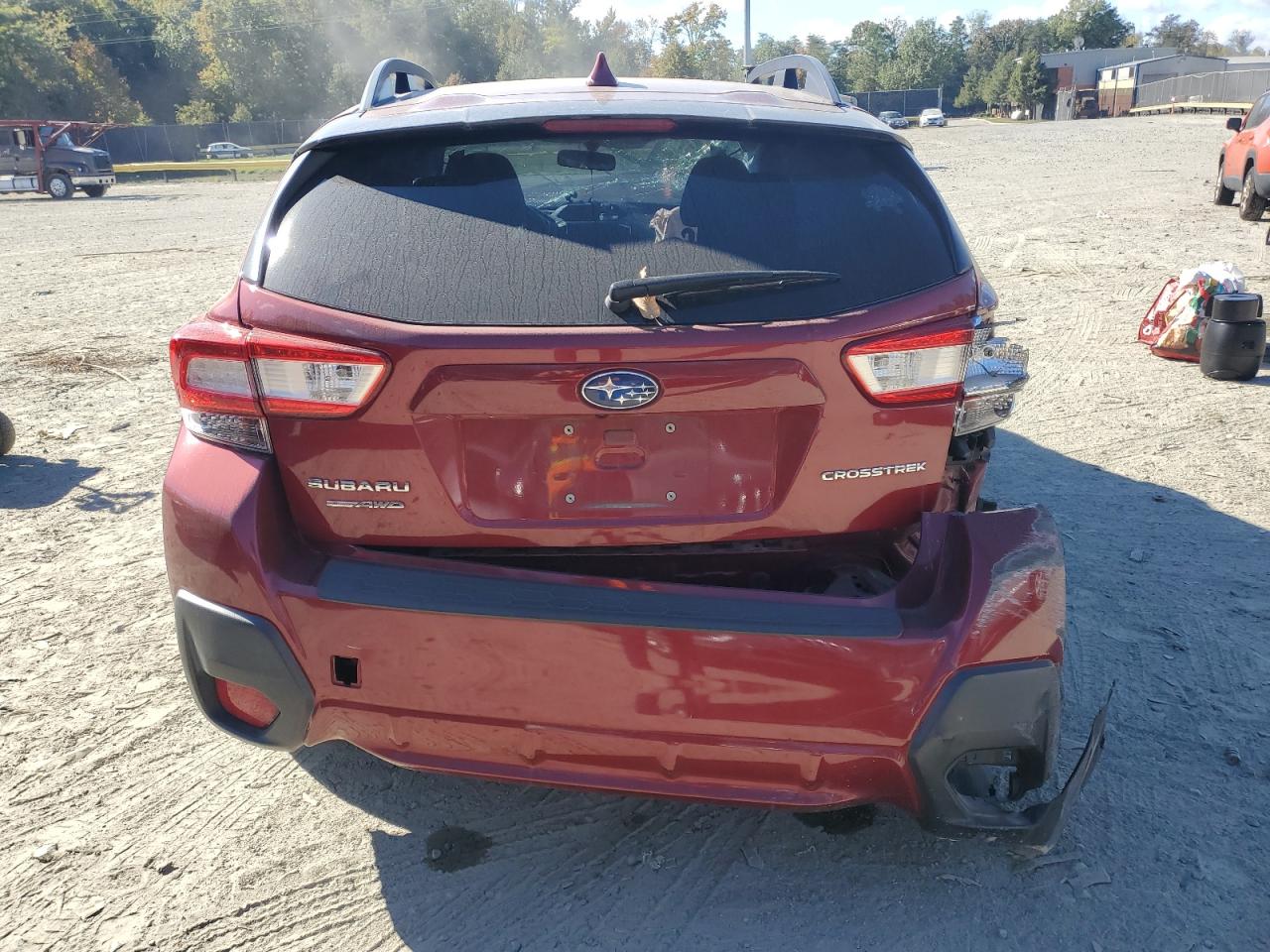 2018 Subaru XV VIN JF2GTABC6JH220220 Copart auction photo, all over damage thumbnail 6