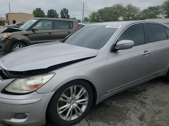 2011 Hyundai Genesis VIN KMHGC4DF4BU115882 Copart auction photo, front end / undercarriage damage thumbnail 11
