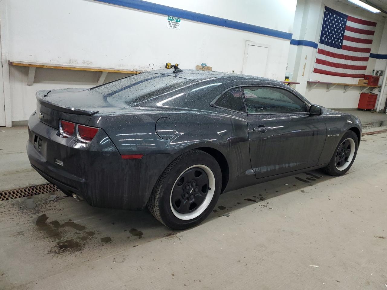 2012 Chevrolet Camaro VIN 2G1FA1E35C9194558 Copart auction photo, side / front end damage thumbnail 3