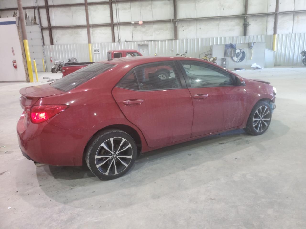 2017 Toyota Corolla VIN 2T1BURHE7HC783319 Copart auction photo, front end damage thumbnail 3