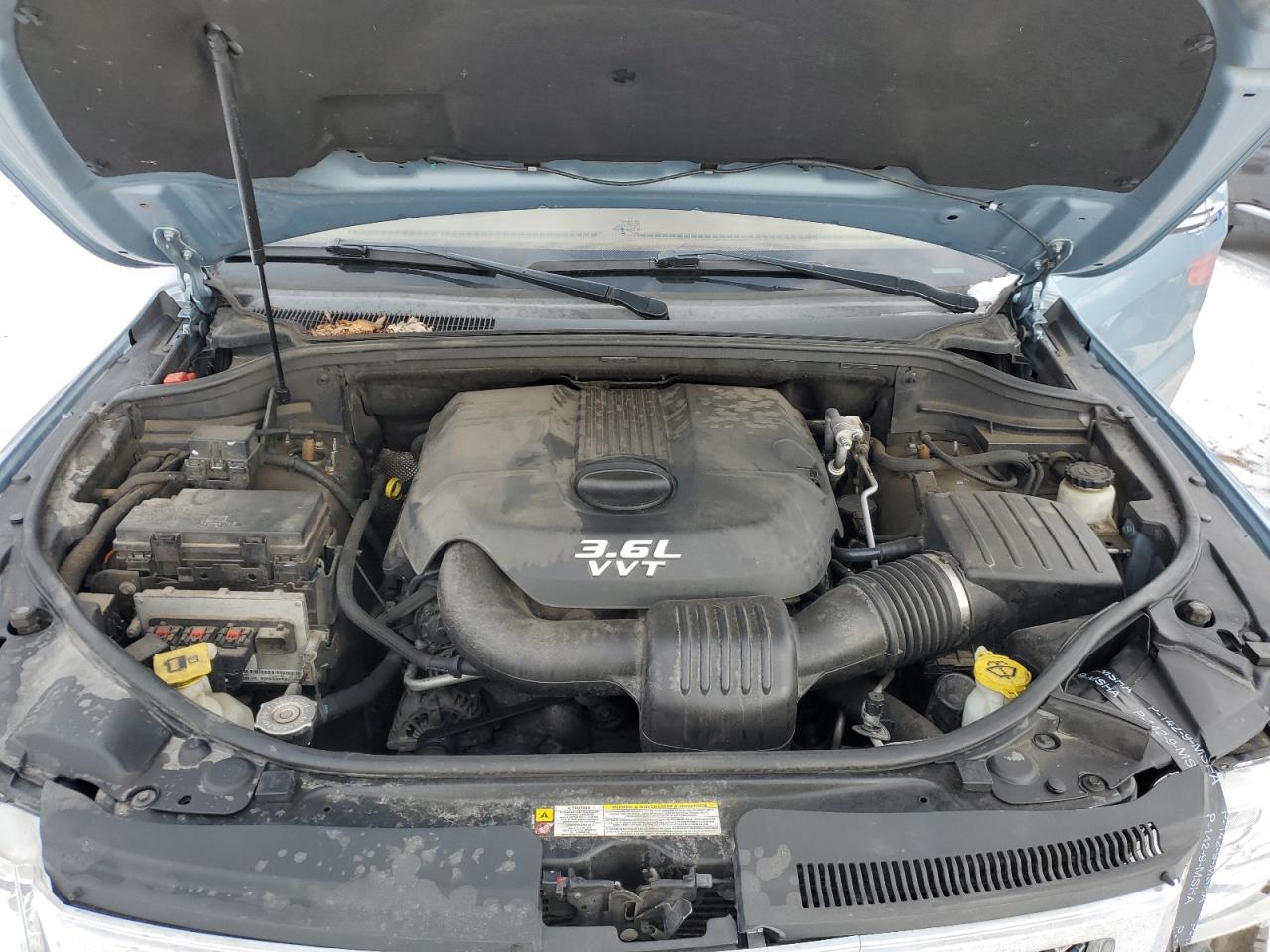2012 Jeep Grand Cherokee VIN 1C4RJFCG4CC239652 Copart auction photo, front end damage thumbnail 12