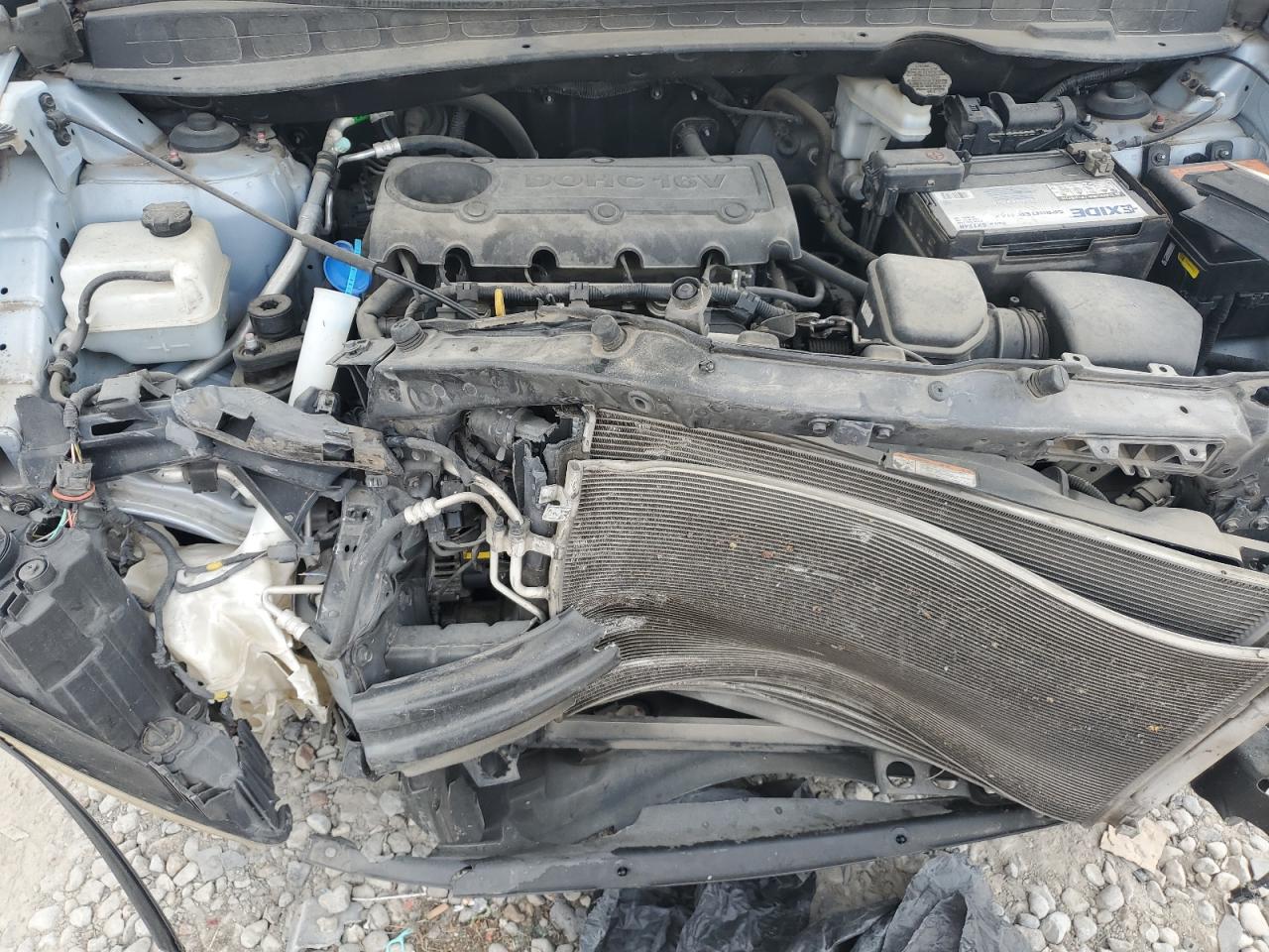 2012 Hyundai Tucson VIN KM8JU3AC6CU340961 Copart auction photo, front end damage thumbnail 12