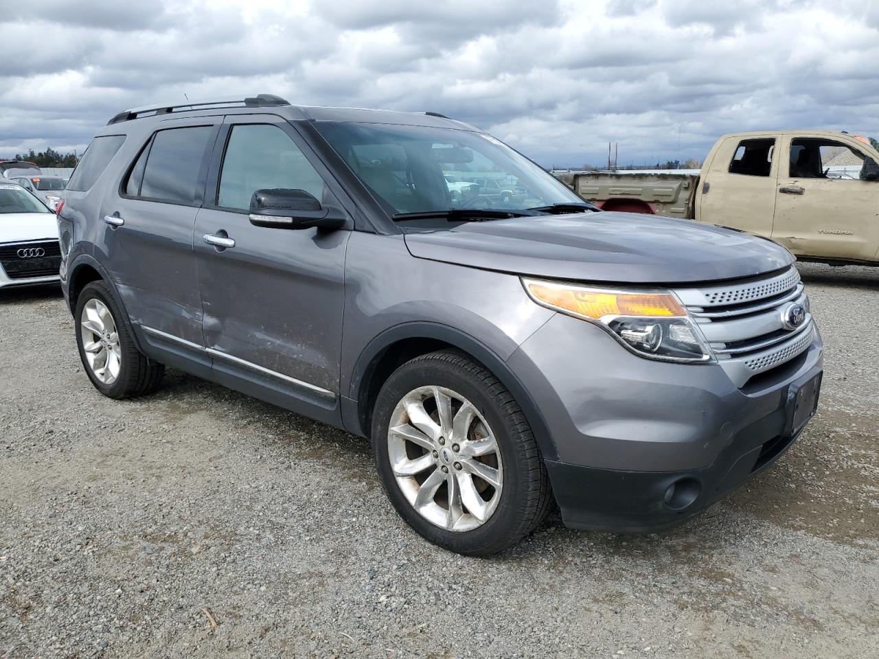 2013 Ford Explorer VIN 1FM5K8D86DGC39754 Copart auction photo, side damage thumbnail 4