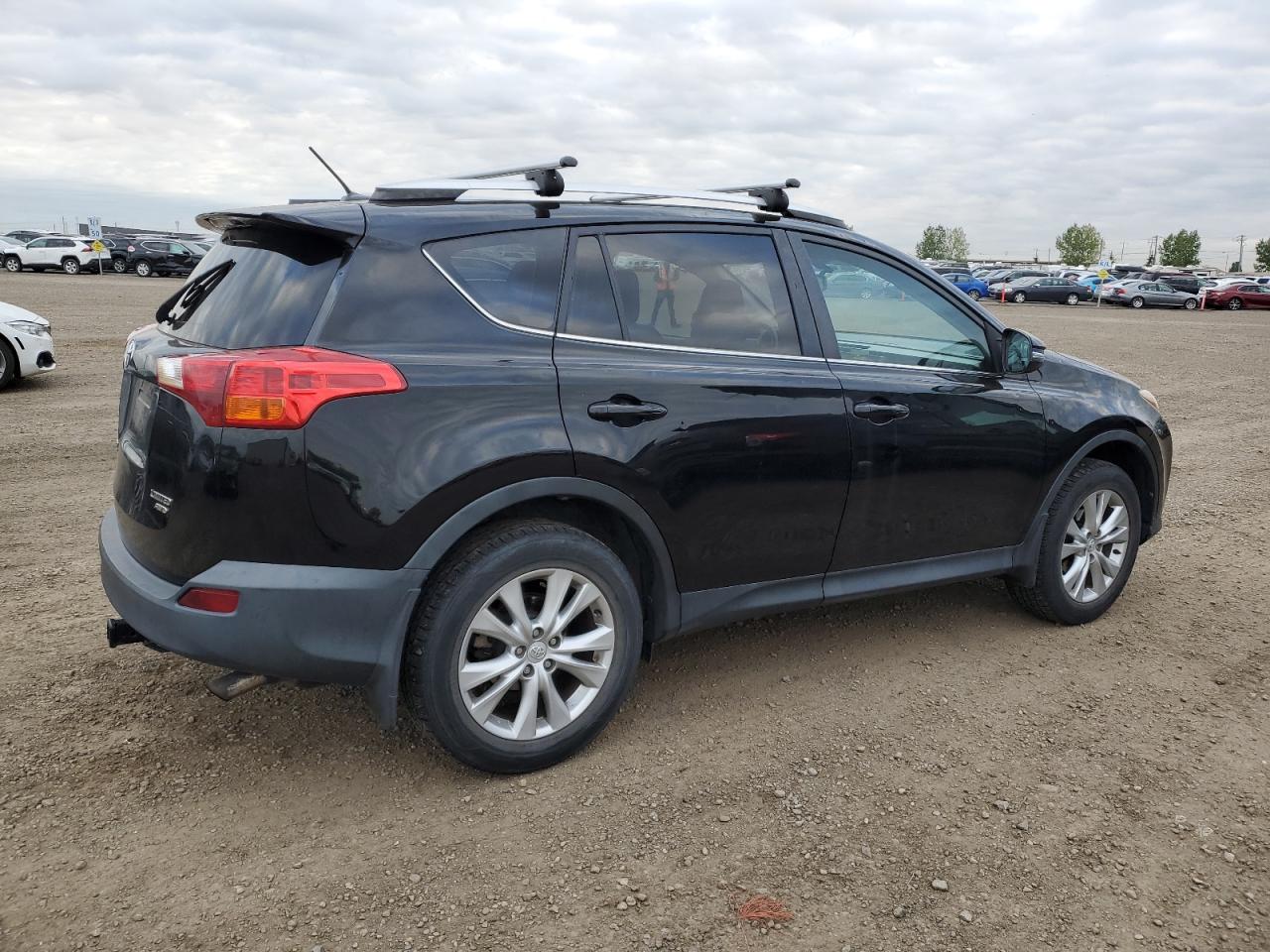 2014 Toyota RAV 4 VIN 2T3DFREV7EW136489 Copart auction photo, hail / minor dent/scratches damage thumbnail 3
