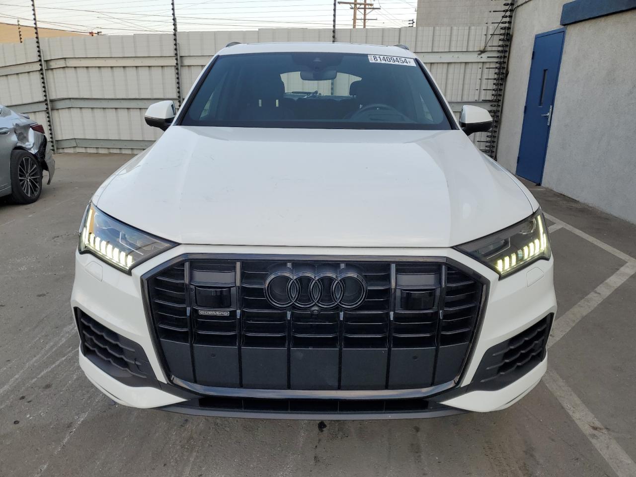 2021 Audi Q7 VIN WA1VXAF76MD034948 Copart auction photo, rear end damage thumbnail 5