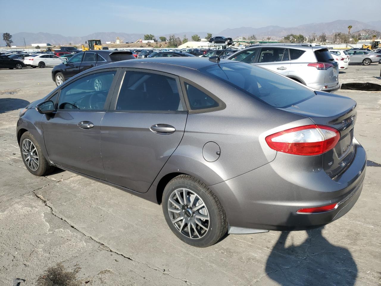 2014 Ford Fiesta VIN 3FADP4BJ3EM133372 Copart auction photo, minor dent/scratches damage thumbnail 2