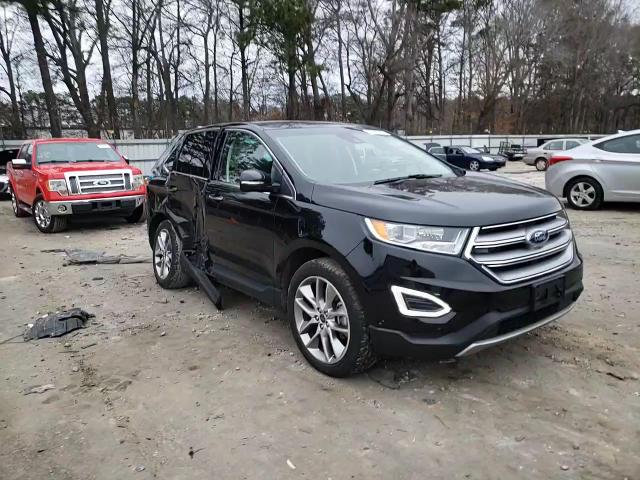 2018 Ford Edge VIN 2FMPK4K89JBC35690 Copart auction photo, side / rear end damage thumbnail 14