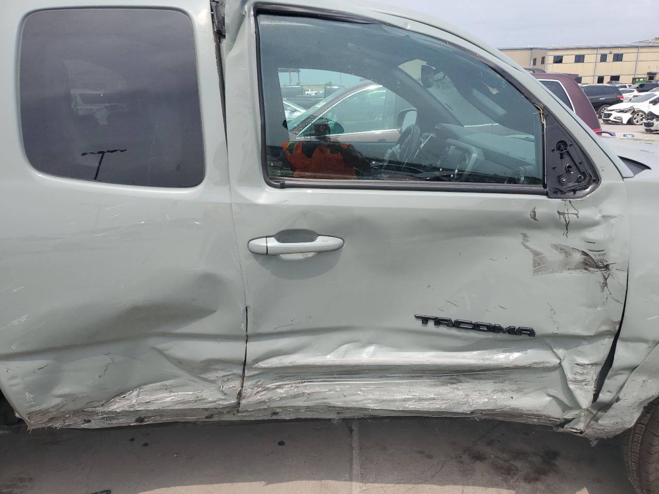 2022 Toyota Tacoma VIN 3TYSZ5AN8NT074636 Copart auction photo, all over damage thumbnail 10