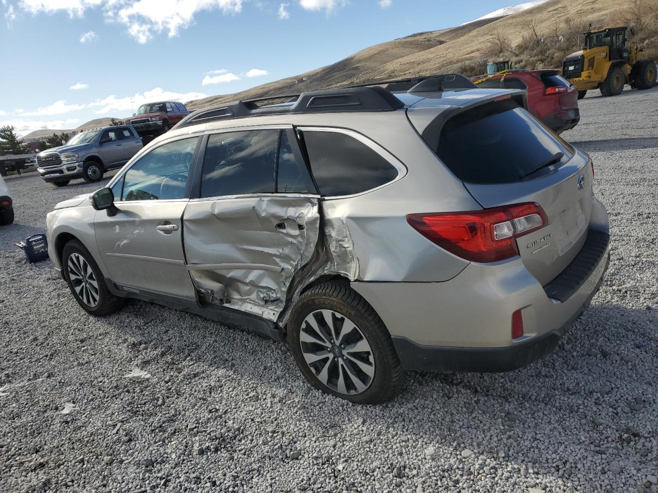 2017 Subaru Outback VIN 4S4BSENC8H3269534 Copart auction photo, side damage thumbnail 2
