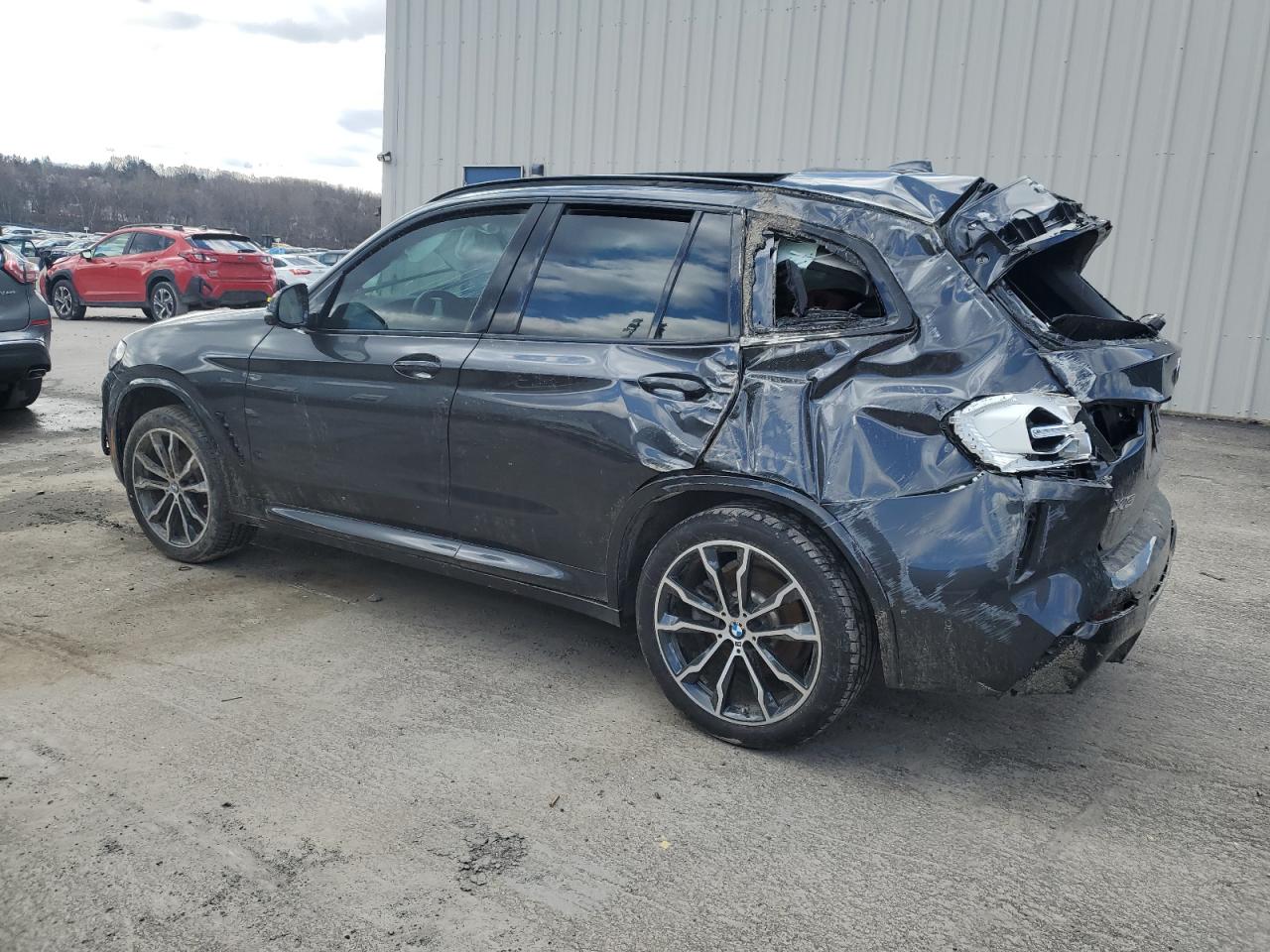 2024 BMW X3 VIN 5UX53DP09R9U65376 Copart auction photo, rollover / all over damage thumbnail 2