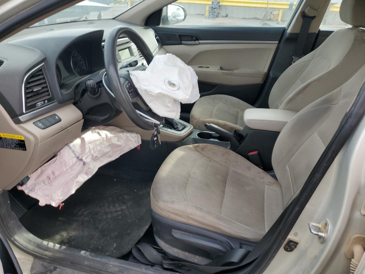 2017 Hyundai Elantra VIN 5NPD74LF5HH097800 Copart auction photo, front end / rear end damage thumbnail 7
